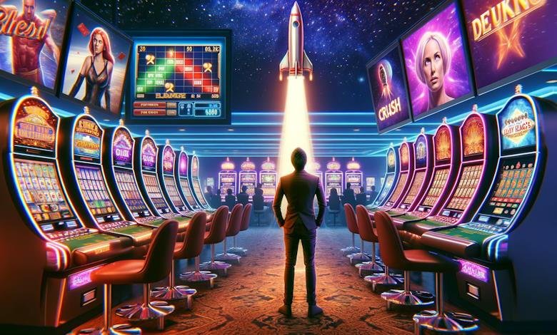 Antarmuka mesin arcade vioslot menampilkan putaran permainan dan tabel pembayaran